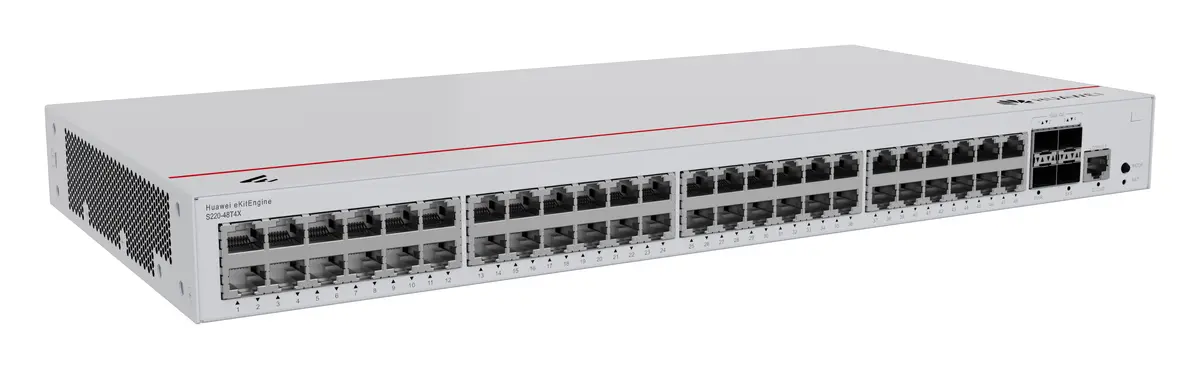 Huawei S220-48T4X 48 Port Gigabit 4x10G SFP+ Yönetilebilir Switch — görsel 3