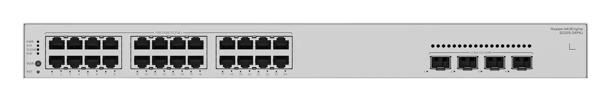 Huawei S220S-24P4J 24 Port Gigabit PoE+ PoE Switch