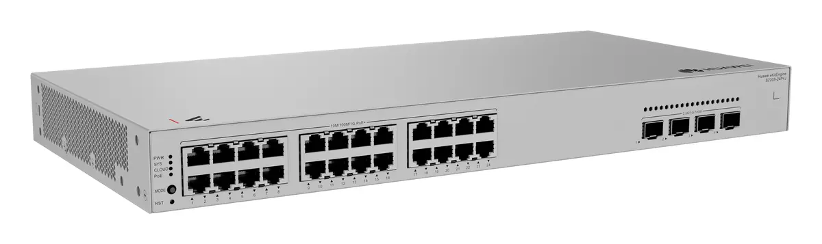 Huawei S220S-24P4J 24 Port Gigabit PoE+ PoE Switch — görsel 2