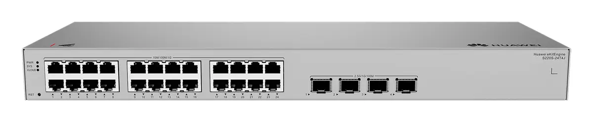 Huawei S220S-24T4J 24 Port Gigabit Yönetilebilir Switch — görsel 4