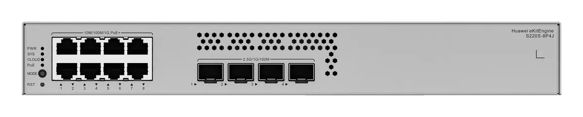 Huawei S220S-8P4J 8 Port Gigabit PoE+ PoE Switch