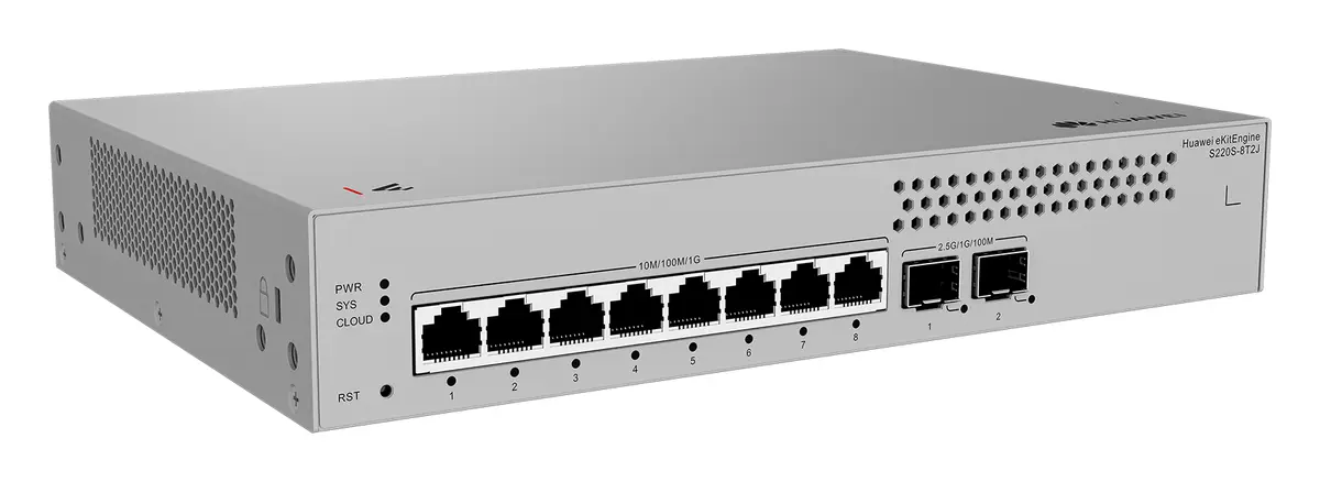 Huawei S220S-8T2J 8 Port Gigabit Yönetilebilir Switch — görsel 4