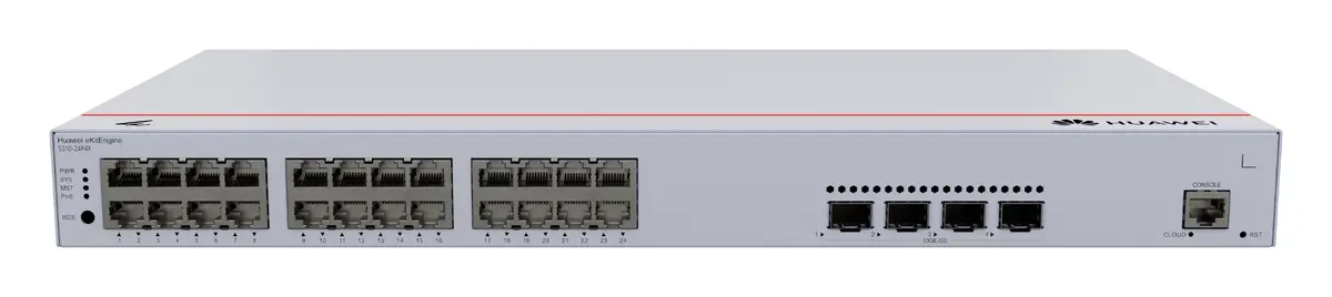 Huawei S310-24P4X 24 Port Gigabit 4x10G SFP+ PoE+ PoE Switch — görsel 6