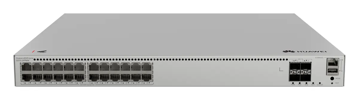 Huawei S310-24PN4X 4x10G SFP+ PoE+ PoE Switch — görsel 4