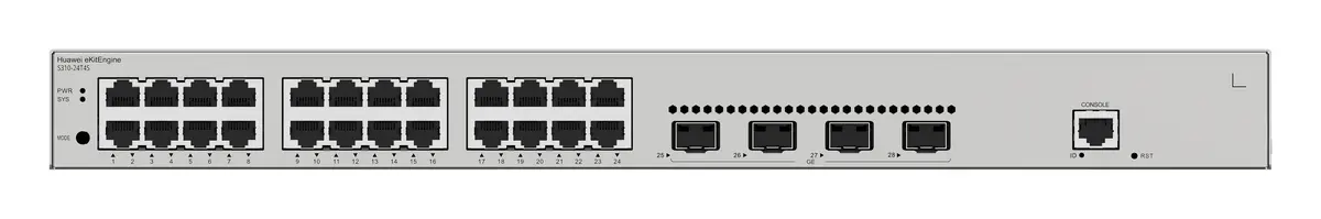 Huawei S310-24T4S 24 Port Gigabit 4xSFP Yönetilebilir Switch — görsel 3