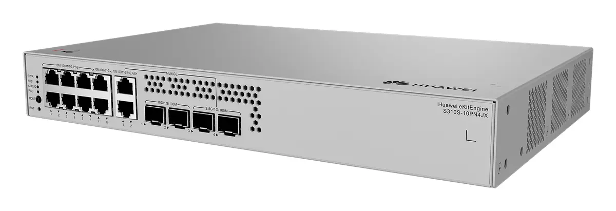 Huawei S310S-10PN4JX 8 Port Gigabit 2x10G SFP+ PoE+ PoE Switch — görsel 3