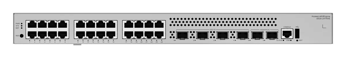 Huawei S530-24T4XE 48 Port Gigabit 4x10G SFP+ Yönetilebilir Switch — görsel 4