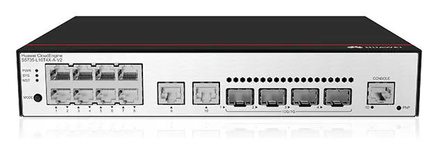 Huawei S5735-L8P2T4X-A-V2 10 Port Gigabit 4x10G SFP+ PoE+ PoE Switch — görsel 2