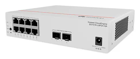 Huawei S5751R-L8T2J-QA 8 Port Gigabit Endüstriyel Switch — görsel 3