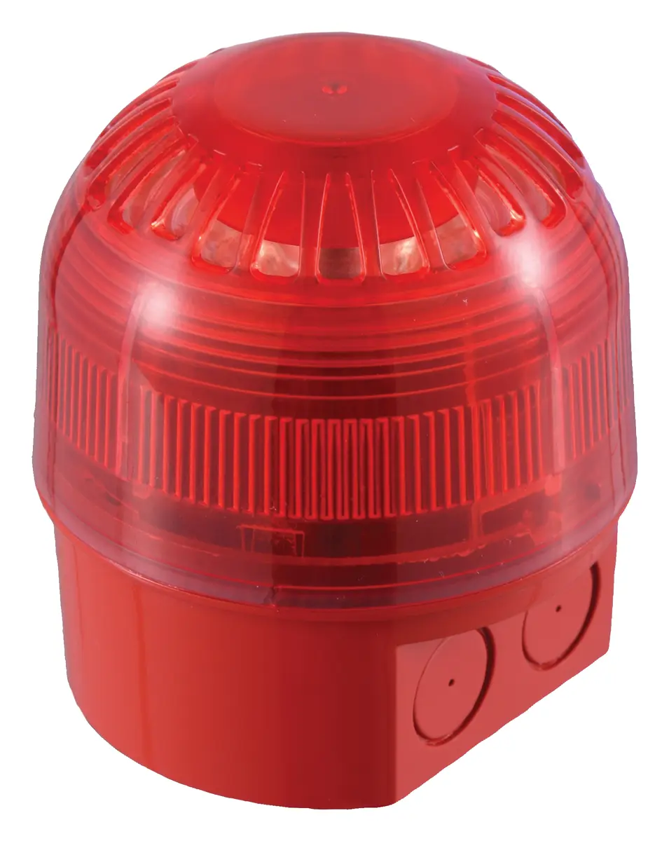 Kilsen AS367 Siren, Flaşör Multi Tone, Kırmızı