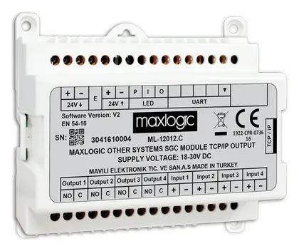 Mavili ML-12011.KB Akıllı Adresli Sistem-Supervisor Arası SGC Modülü, RS485 Çıkışlı