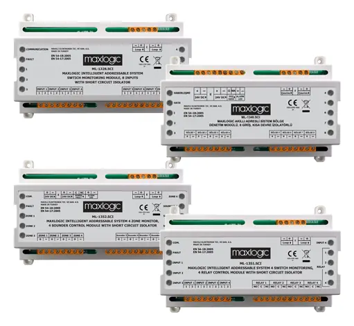 Mavili ML-1318 Akıllı Adresli Röle Kontrol Modülü, 8 Çıkışlı