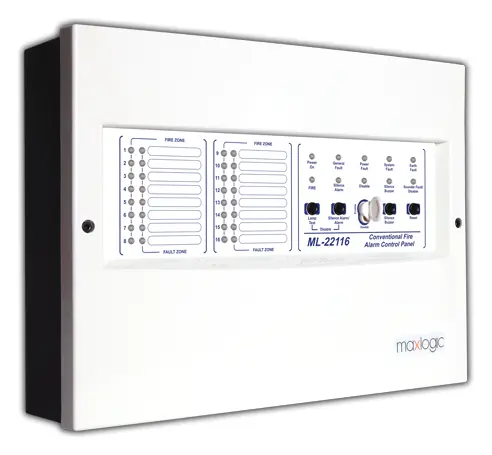 Mavili ML-22108 Konvansiyonel Yangın Alarm Santralı, 8 Bölge