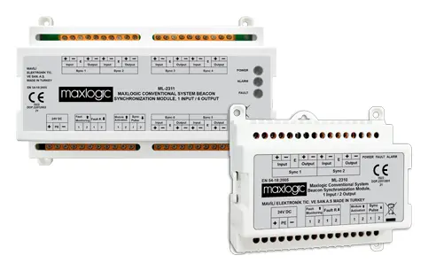 Mavili ML-2311 Konvansiyonel Flaşör Senkronizasyon Modülü, 1 Giriş/6 Çıkış