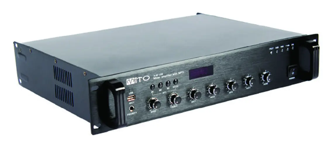 Mito A90 USB 110W 100V Mikser Amfi
