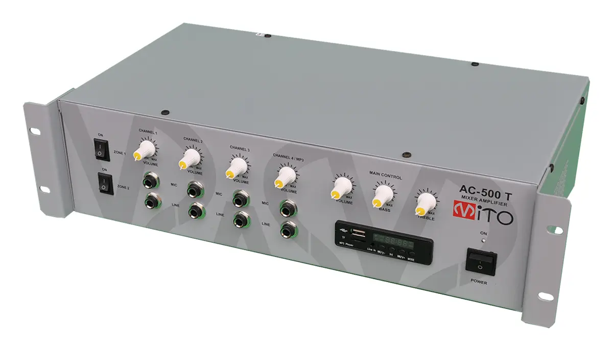 Mito AC 500 USB T V2 200W Mikser Amfi