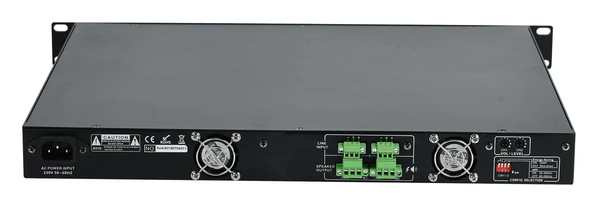 Mito DA 2000-2 2x500W 100V Power Amfi — görsel 4