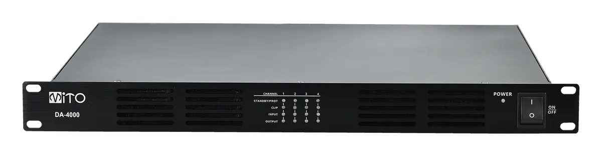 Mito DA 4000-2 4x300W 100V Power Amfi — görsel 2