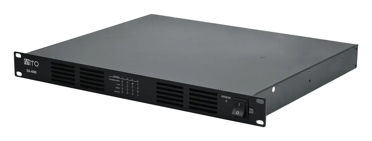 Mito DA 4000-2 4x300W 100V Power Amfi — görsel 3