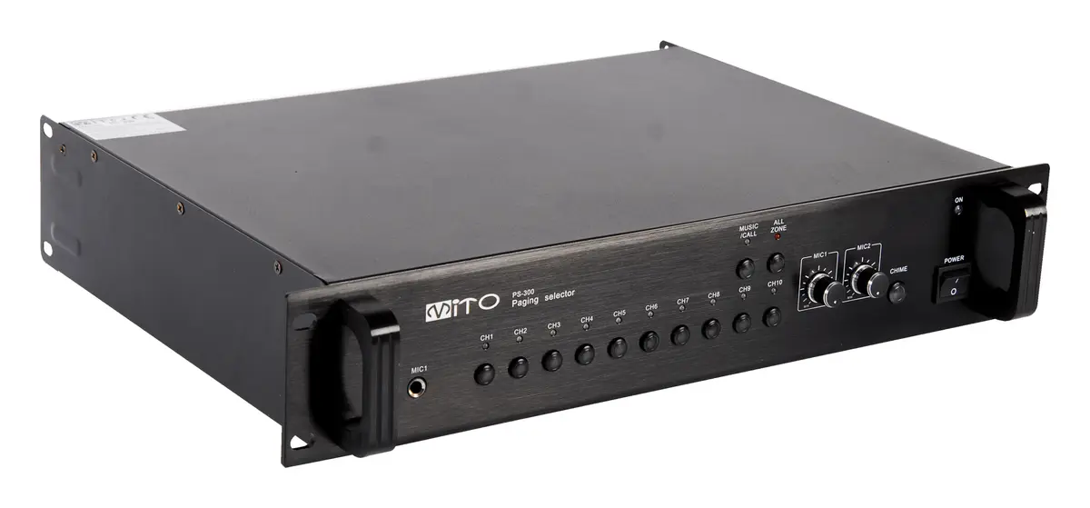 Mito PS 300 10 Bölgeli Bölge Seçici / Anons Kontrol Ünitesi