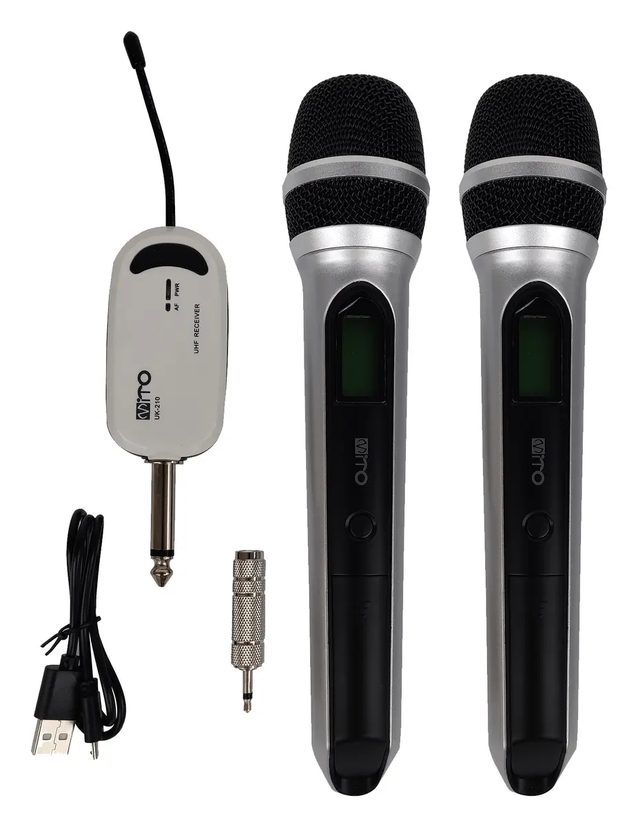 Mito UK 210 UHF Kablosuz Mikrofon Seti