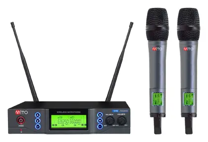 Mito WM-1002 HH UHF Kablosuz Mikrofon Seti
