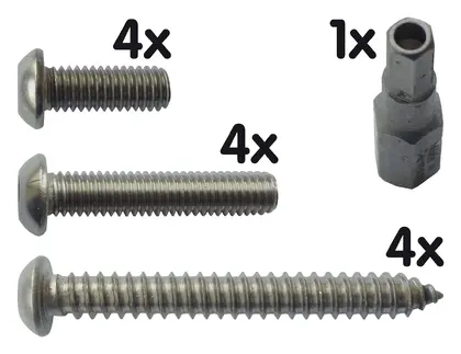 Mobotix MX-OPT-SEC-SCREWS-SET Kamera Montaj Aparatı