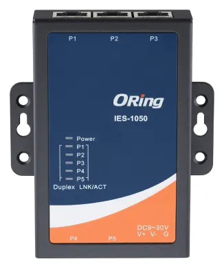 ORing IES-1050 5FE Endüstriyel Yönetilemez Switch — görsel 2