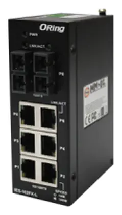 ORing IES-162FX-MM-SC-L 6FE + 2 SC Multi-mode Endüstriyel Yönetilemez Switch