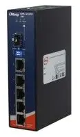ORing IGPS-1411GTP-24V 4GE PoE + 1GE + 1G SFP Ethernet Switch, IEEE 802.3af/at, 24VDC Endüstriyel Yönetilemez PoE Switch