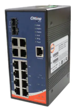 ORing IGPS-9842GTP 8GE PoE + 4GE + 2G SFP Ethernet Switch, IEEE 802.3af/at Endüstriyel Yönetilebilir PoE Switch