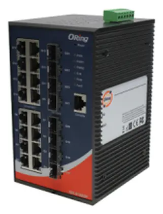 ORing IGS-9168GP-PN PROFINET CC-B Ethernet Switch ve 16GE ve 8G SFP Endüstriyel Yönetilebilir Switch