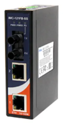 ORing IMC-121FB-SS-SC 2FE to 1 SC Single-mode Endüstriyel Medya Dönüştürücü