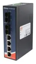 ORing IPS-1042FX-SS-SC-24V 4FE PoE + 2 SC Single-mode Ethernet Switch, IEEE 802.3af/at, 24VDC Endüstriyel Yönetilemez PoE Switch