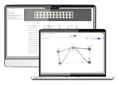 ORing Open Vision Pro V5 Web-based NMS için centralized management. Includes a trial license için up to 50 IP nodes by Ağ Yönetim Yazılımı