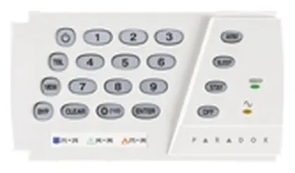 Paradox K636 10 Zone LED Tuş Takımı