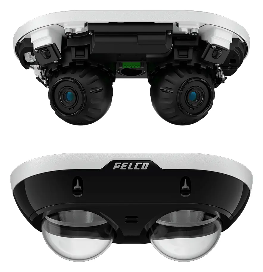 Pelco SBDE1-6V7-E2H-IR Sarix Enhanced Duo 180-Degree 6MP IP Çoklu Sensör Kamera — görsel 5