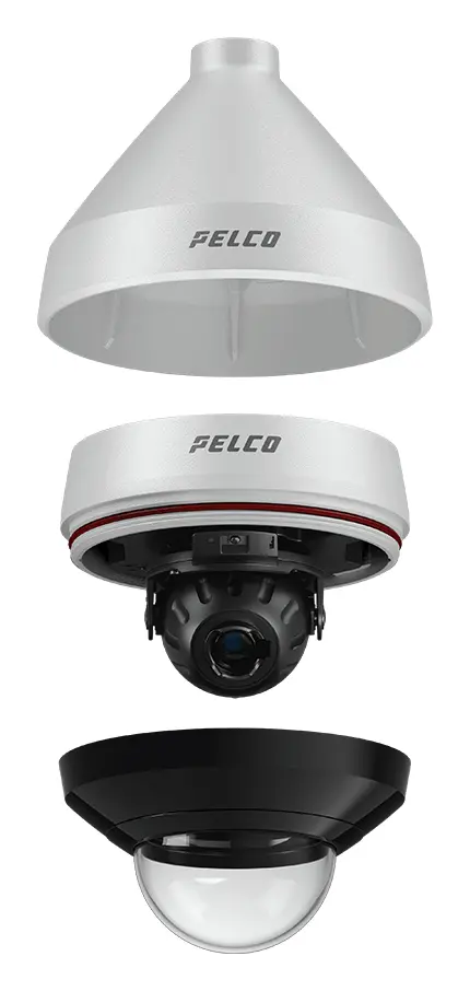 Pelco SRXP4C-5F3-EMD-IR Sarix Pro 4 Compact 5MP IP Dome Kamera — görsel 6