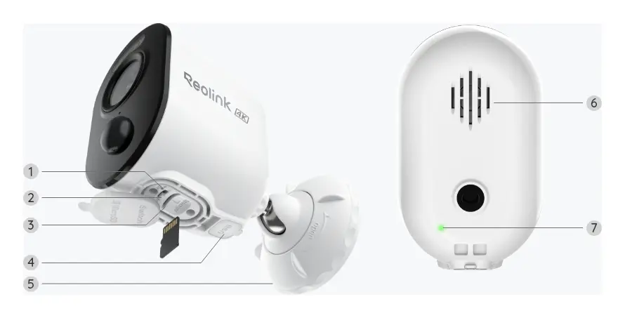 Reolink Argus 3 Ultra 4K Wi-Fi Pilli Kamera — görsel 4