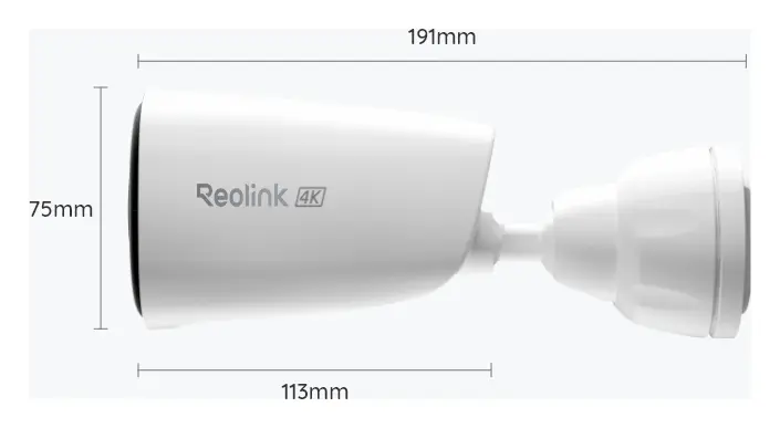 Reolink Argus Eco Ultra 4K Wi-Fi Pilli Kamera — görsel 4