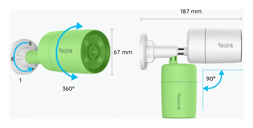 Reolink CX410 2K PoE Bullet Kamera — görsel 4