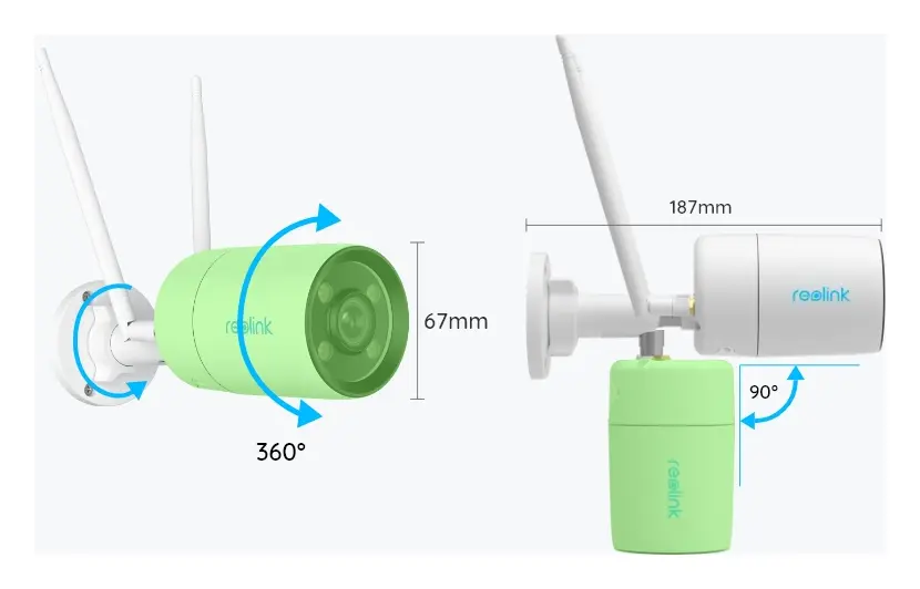 Reolink CX410W 2K Wi-Fi Bullet Kamera — görsel 3