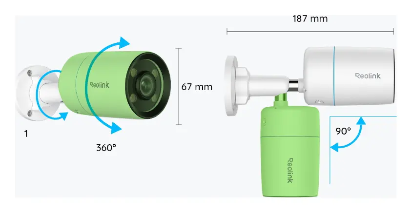 Reolink CX810 4K PoE Bullet Kamera — görsel 4