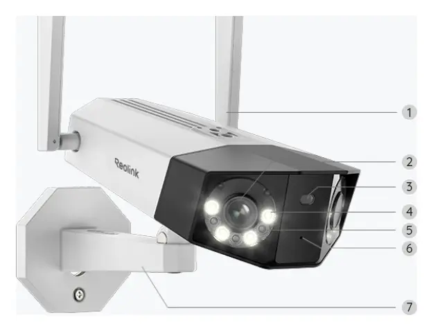 Reolink Duo 2 WiFi 4K Çok Lensli Kamera — görsel 2