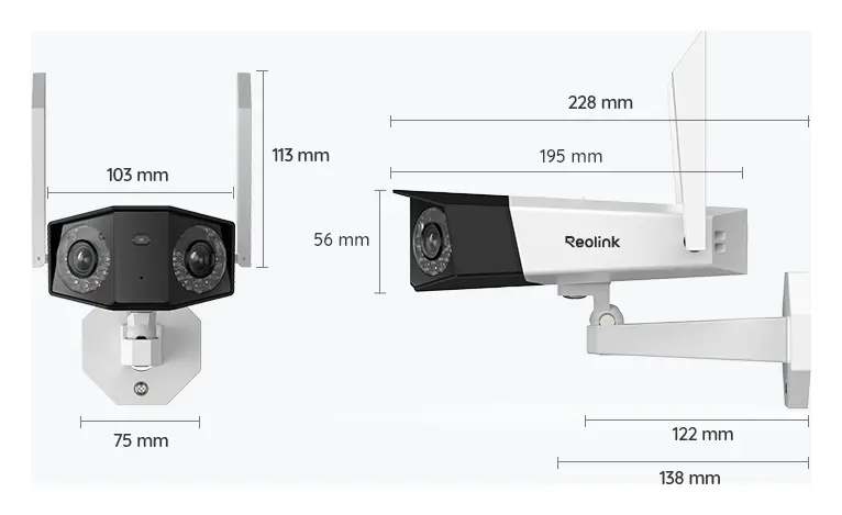 Reolink Duo 2 WiFi 4K Çok Lensli Kamera — görsel 6