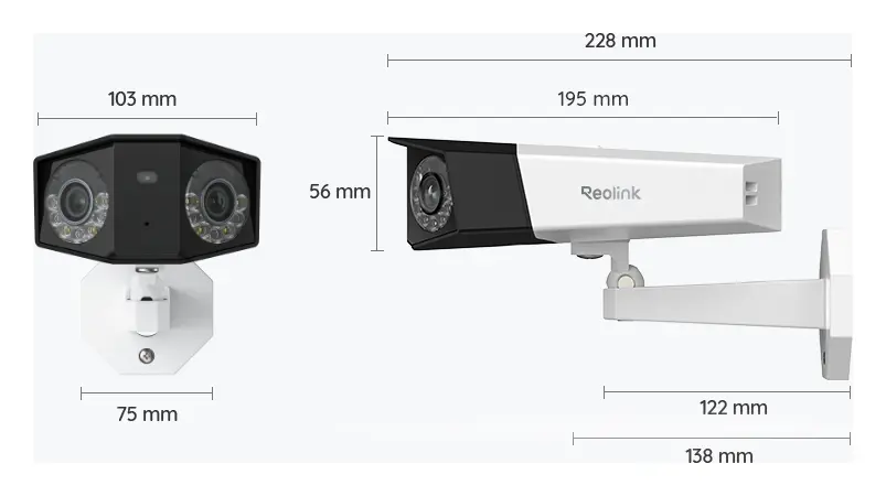 Reolink Duo 3 PoE 16MP Çok Lensli Kamera — görsel 6