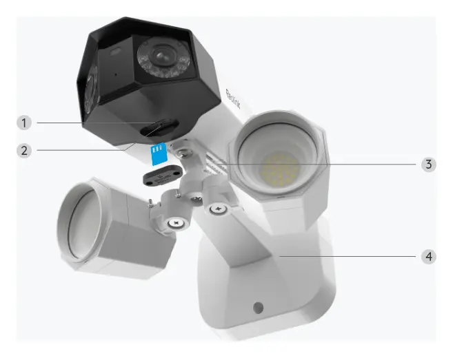 Reolink Duo Floodlight PoE 4K Projektörlü Kamera — görsel 3