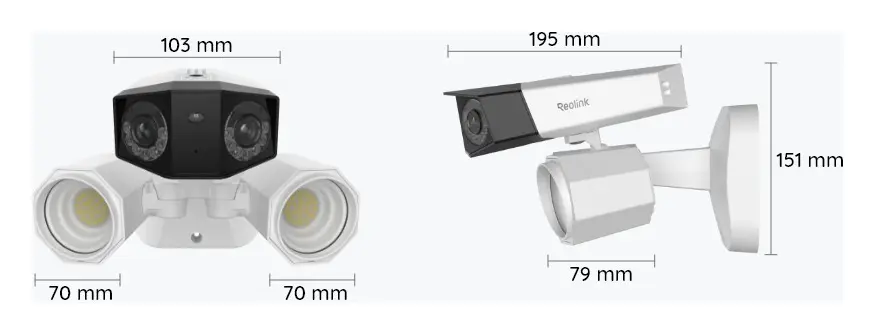 Reolink Duo Floodlight PoE 4K Projektörlü Kamera — görsel 4