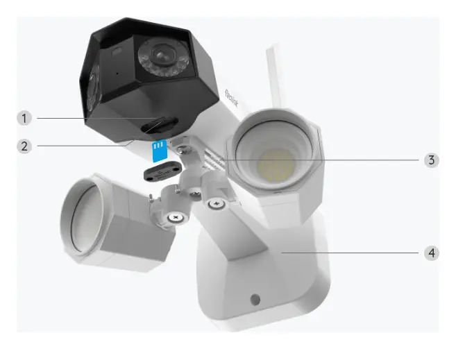 Reolink Duo Floodlight WiFi 4K Projektörlü Kamera — görsel 4