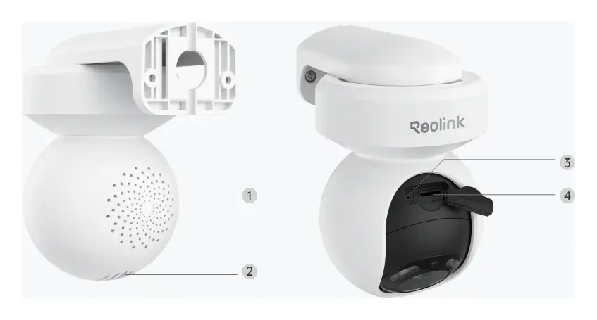 Reolink E1 Outdoor CX 2K Wi-Fi PT Kamera — görsel 3